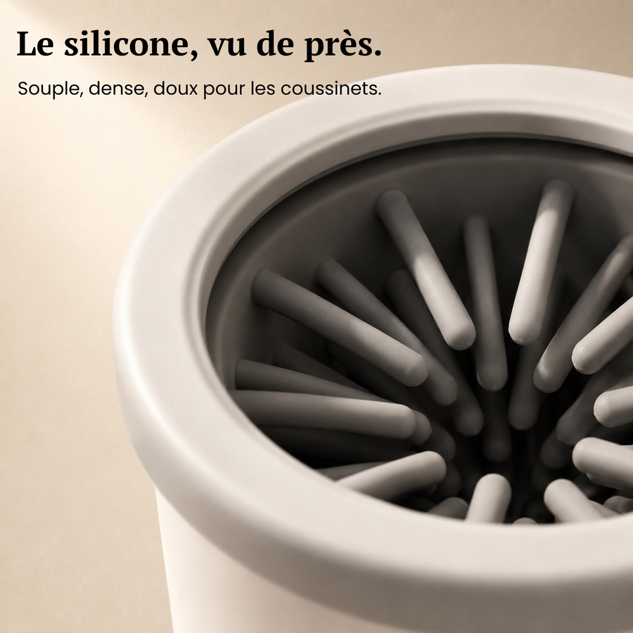 Nettoyeur de pattes pour chien