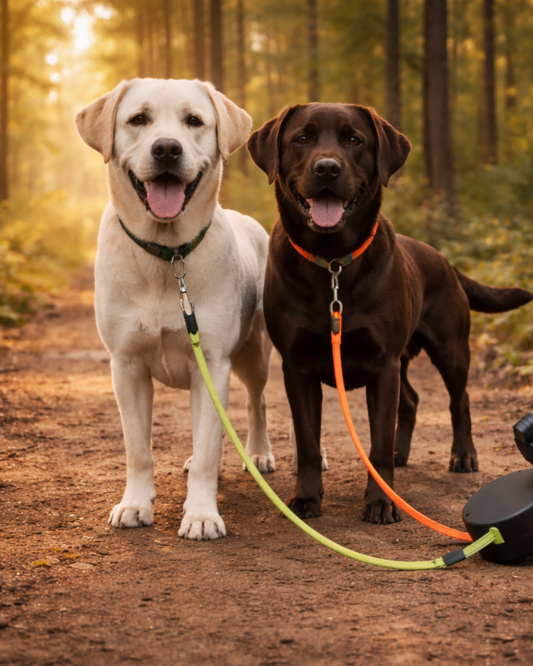 Vous aimez vos deux chiens. Mais parfois, la promenade vous épuise. 